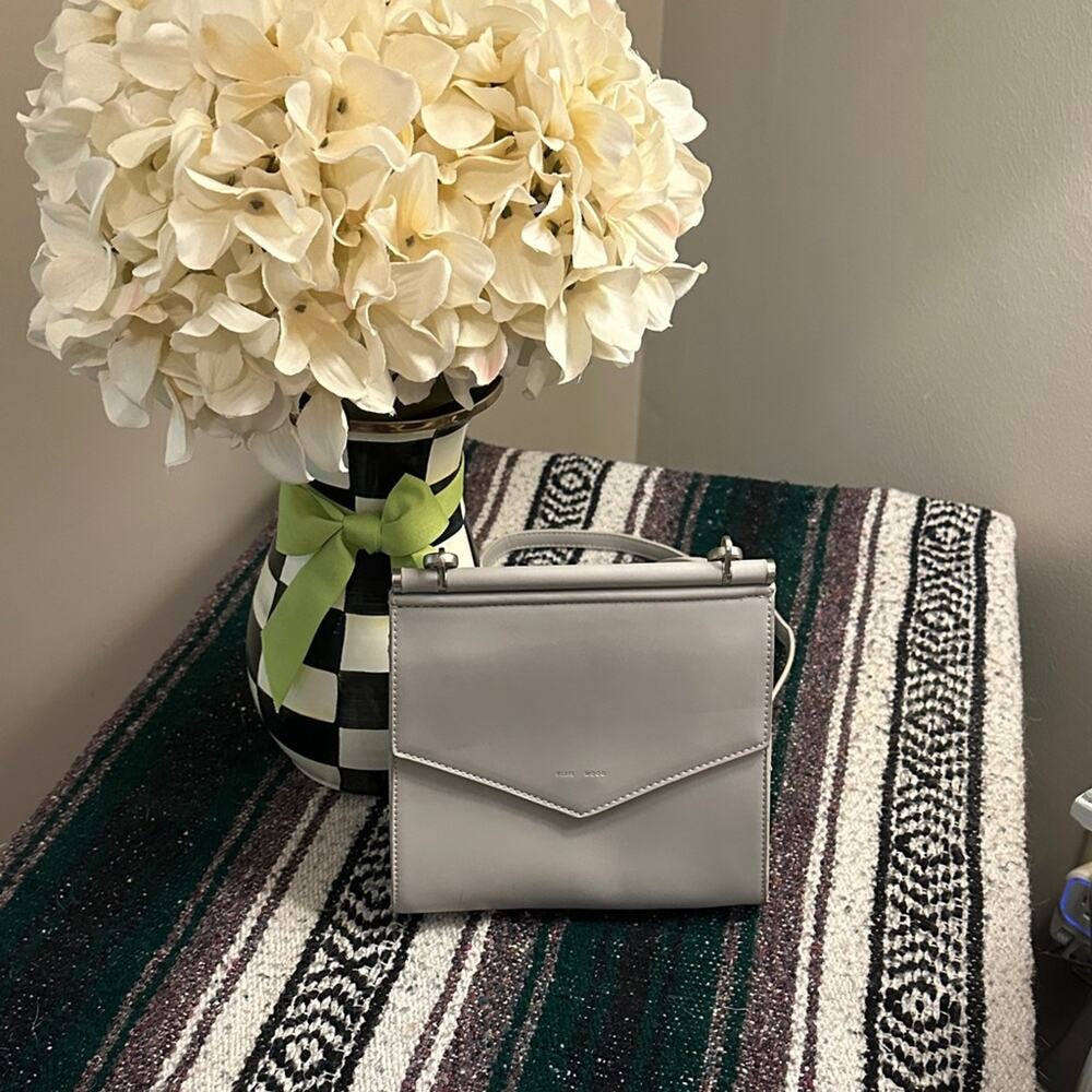 Pixie Mood Light Gray Crossbody Bag